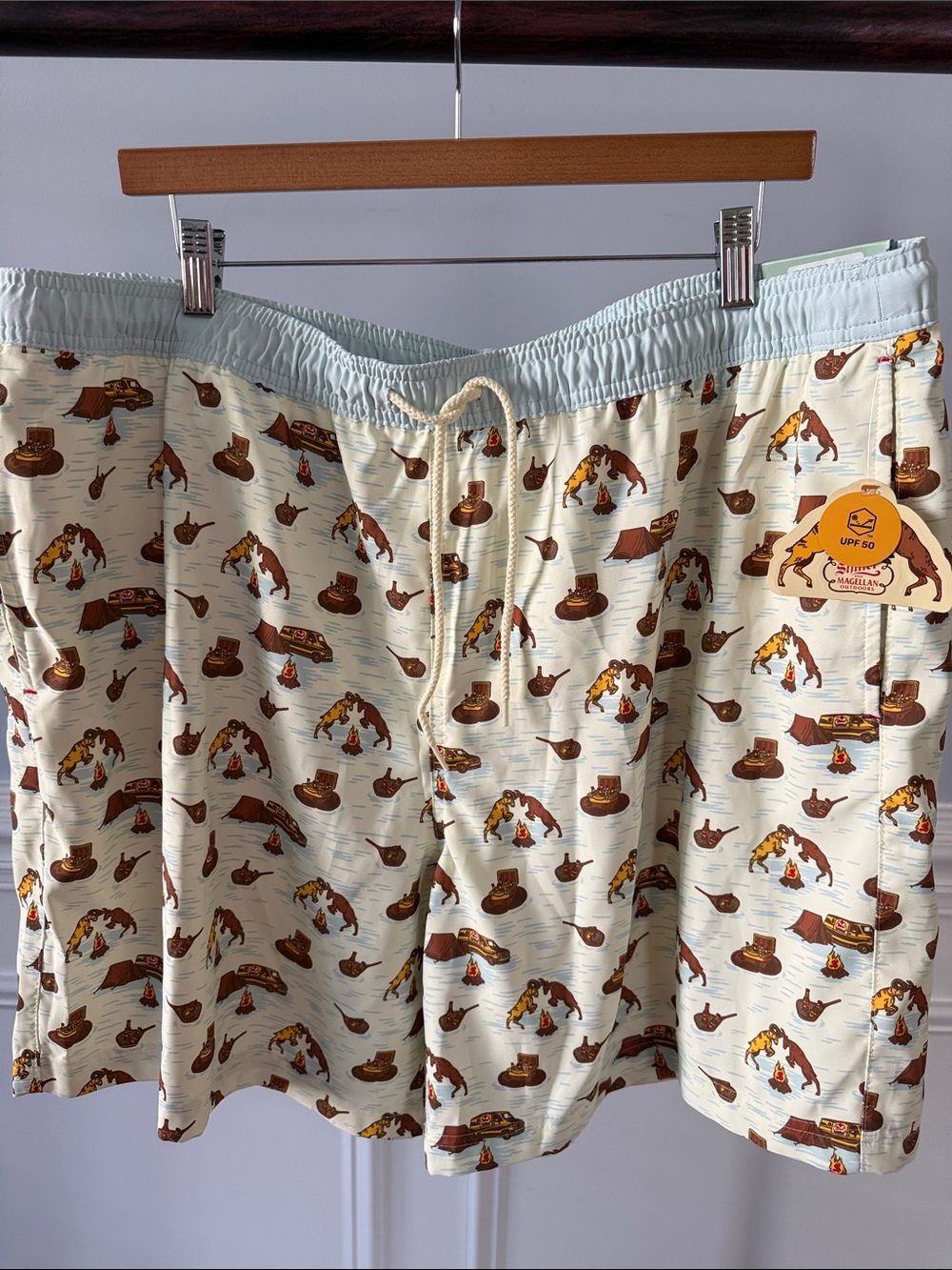 Magellan Outdoors Shiner Boat Shorts UPF 50 Board Fish Gear Men 2XL NWT NEW